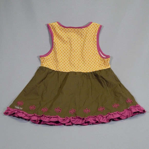 Matilda Jane Sleeveless Tank Size 10 Enchanted Garden Seabean Mixed Print - Picture 4 of 4